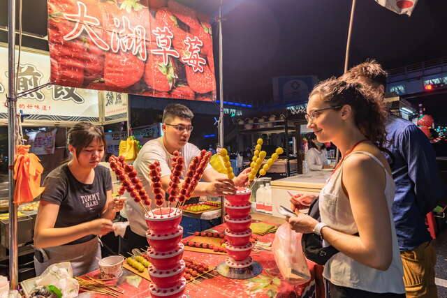 中壢觀光夜市的官方照片