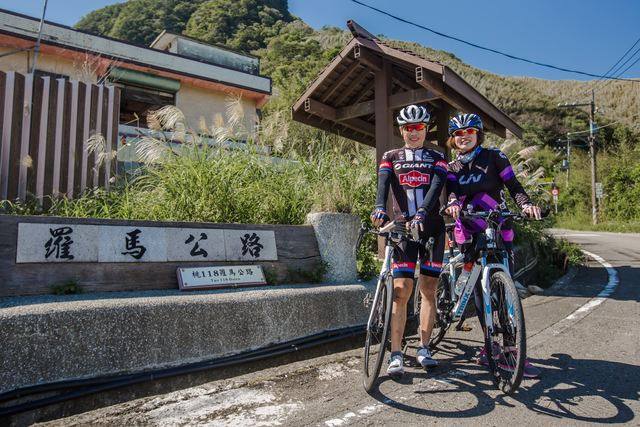 羅馬公路自行車路線的官方照片