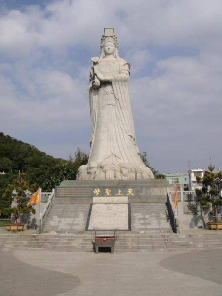 媽祖石雕的官方照片