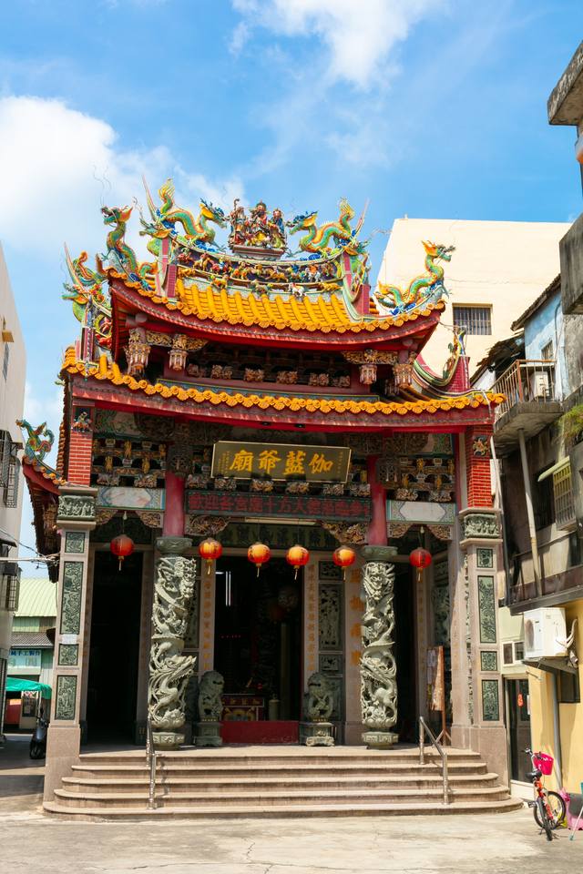 伽藍爺廟的官方照片