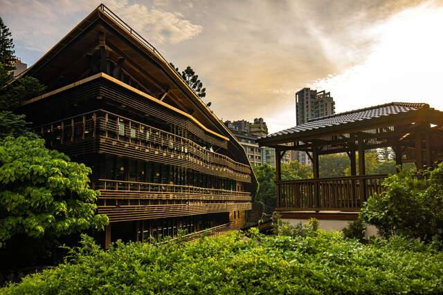 臺北市立圖書館北投分館的官方照片
