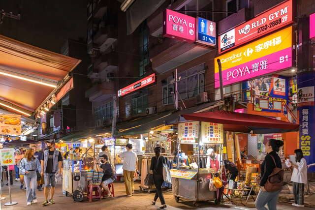 臨江街觀光夜市的官方照片