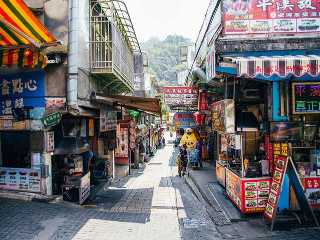 平溪老街的官方照片