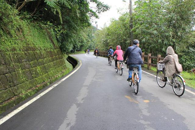 雙溪區自行車道的官方照片