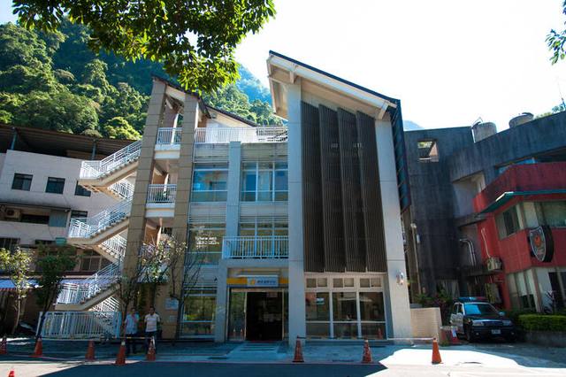 烏來遊客中心的官方照片