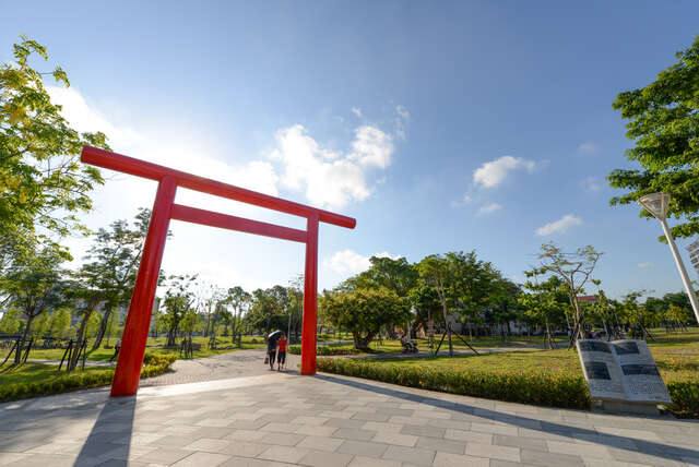 岡山公園的官方照片