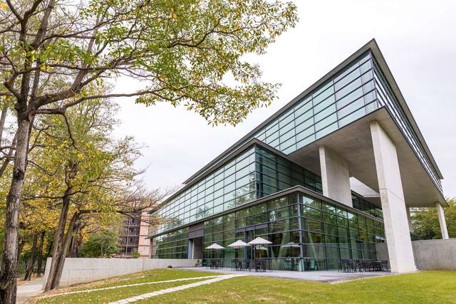 亞洲大學附屬現代美術館的官方照片